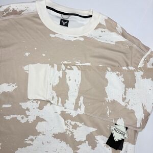 Cross Eyed Moose Oversized Tee XXL NWT Aerial Camo Long Sleeve Performance Shirt